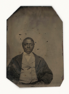 Tintype of a man