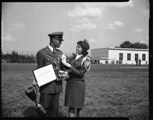 Howard U[niversity] R.O.T.C. Awards Winners, May 1964 [cellulose acetate photonegative]