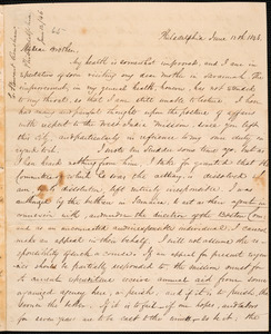 Letter from Charles stewart Renshaw, Philadelphia, to Amos Augustus Phelps, 1846 June 12