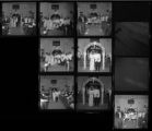 Set of negatives by Clinton Wright of Jonnie Possey Simmons' wedding, 1967