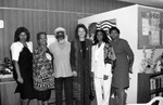 Black Political Library members posing for a group portrait, Los Angeles, 1994