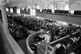 Sonny Callahan speaking at the funeral of civil rights activist John LeFlore at Big Zion AME Church in Mobile, Alabama.