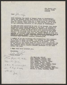 Letter from Julia Kooken to John and Jo Stanford, March 23, 1964