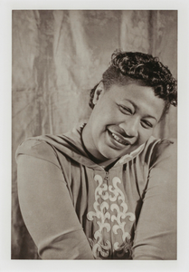 Ella Fitzgerald, from the unrealized portfolio "Noble Black Women: The Harlem Renaissance and After"