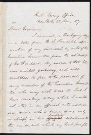 Letter to] Dear Garrison [manuscript