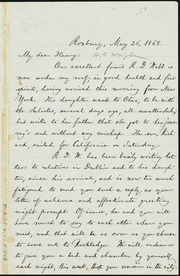 Letter to] My dear Henry [manuscript