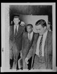 [James Meredith being accompanied by United States Marshals]