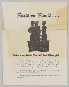 Facts on Funds, National Council of Negro Women booklet