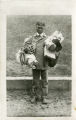 Letter carrier Henry Merry in downtown Duluth, Minnesota