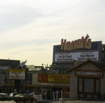 Signage on Sunset