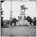 [Richmond, Va. Washington Monument; St. Paul's Church in left background]