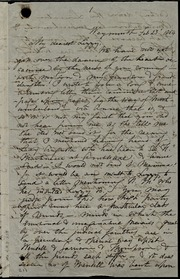 Letter to] My dearest Lizzy [manuscript