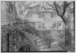 Mrs. Washington A. Roebling, residence at 64 S. Battery, Charleston, South Carolina. Slave quarters from balcony, horizontal