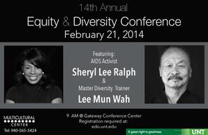 Flyer: 14th Annual Equity & Diversity Conference, February 21, 2014