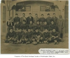 Nippon Athletic Club football team with coach Al Hall, Seattle, 1925