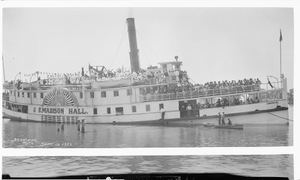 Ship, E. Madison Hall, starboard (right) side : acetate film photonegative