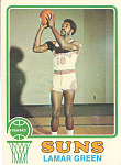 Lamar Green Basketball Card