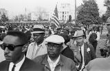 Marchers in front of the Capitol in Montgomery, Alabama, on the last day of the Selma to Montgomery March.