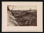 View in the ditch, on the right wing, after the Battle of Antietam