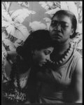 [Portrait of Maudelle Bass and Lawaune Kennard (Lewaung Connard) from "Black Ritual"]