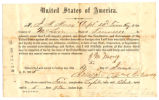 Oath of Allegiance for Corporal J. M. Morey of the 32nd Regiment, Tennessee Infantry