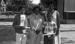 Century Park Elementary School event group portrait, Los Angeles, 1989