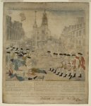 The bloody massacre perpetrated in King Street Boston on March 5th 1770 by a party of the 29th Regt.