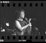 Sarah Vaughan performing in Los Angeles, Calif., 1986