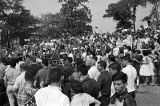 Students protesting the integration of Phillips High School in Birmingham, Alabama.