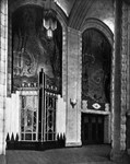 Close-up view of the Catalina Casino foyer and box office