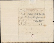 Thumbnail for Letter to] Rev & Dear Sir [manuscript