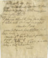 Account, 1805 October 31, includes orders and payments