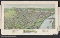 Parkersburg, West Virginia 1899. / Drawn by T.M. Fowler Morrisville, PA.