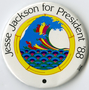 Jesse Jackson campaign button