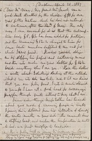 Letter to] Dear Mr. May [manuscript