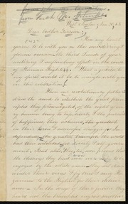 Letter to] Dear brother Garrison [manuscript