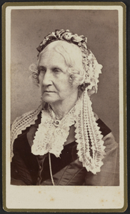 Carte-de-visite portrait of Nancy M. Johnson