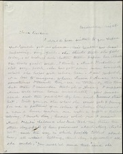 Letter to] Dear Caroline [manuscript