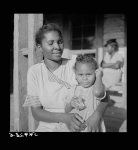 Negro worker who does housework when not picking cotton. Near Natchitoches, Louisiana