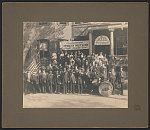 [Unidentified Civil War veterans of Grand Army of the Republic Brooklyn Post No. 368 of Cleveland, Ohio, at 49th Annual Encampment at Washington, D.C., Sept. 27 to Oct. 2, '15]