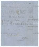 Thumbnail for Account statement from William W. Allen, Mobile, Alabama, to John Cocke, April 9, 1851