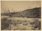 Repairing Bull Run Bridge. Construction Corps U.S.M.R. Rds.