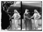 [Sheikh Sultan el-Atrash, leader of Druse revolt in October, 1925. possibly with member of the American Colony]