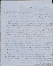 Letter to] My Dear Sir [manuscript