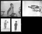 Set of negatives by Clinton Wright including debutants of 1964, Deloris Moody and Deborah Roberts, 1967