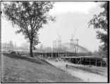 United States Government building during construction