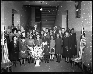 75th Anniversary Exercises Lovejoy School, 1939, [cellulose acetate photonegative]