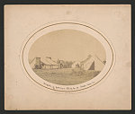 Hospital of 3rd Divn. 5th A.C. at Bristoe Station, Va.