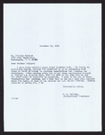 C.L. Dellums' outgoing correspondence