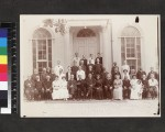 Group portrait of ministers and families, Jamaica, 1913